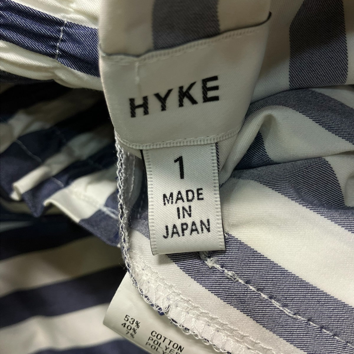 HYKE ワイドパンツ221-13222 044 古着・中古-10枚目のアイテム画像