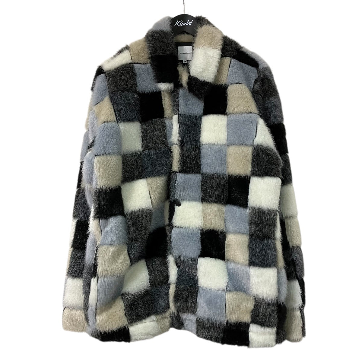 激レア　sasquatchfabrix フェイクファージャケット　XL SASQUATCHfabrix．(サスクワァッチファブリックス．) FAKE FUR JACKET