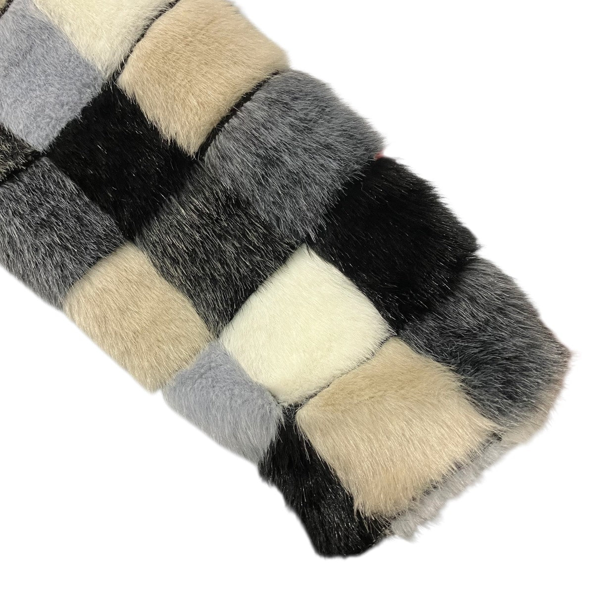 もののけseyto パッチワークフェイクファージャケット　2 SASQUATCHfabrix．(サスクワァッチファブリックス．) FAKE FUR JACKET