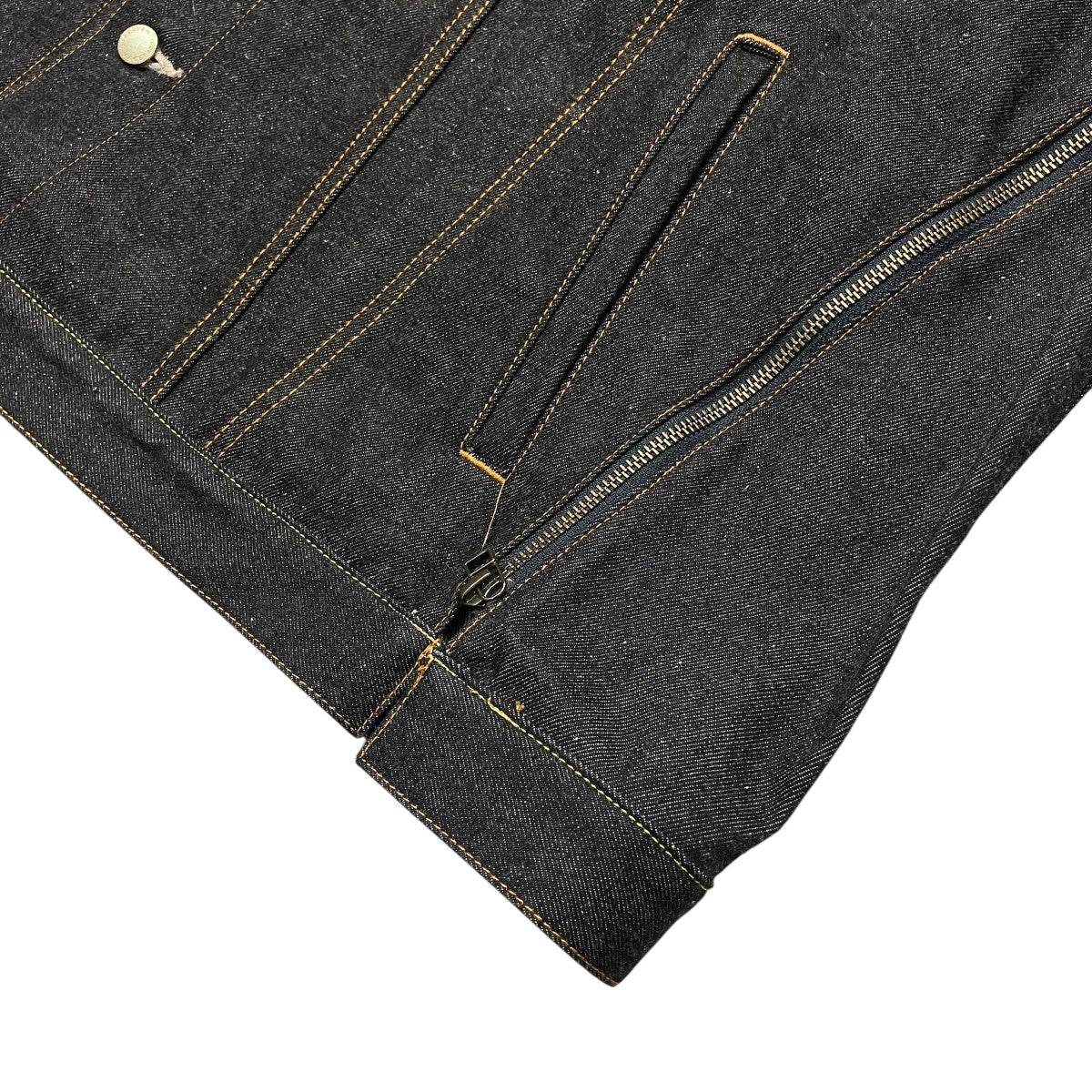 FACETASM BEYONDEXX DENIM JACKETジップデザインデニムジャケットKG0-JK-M03 古着・中古-5枚目のアイテム画像