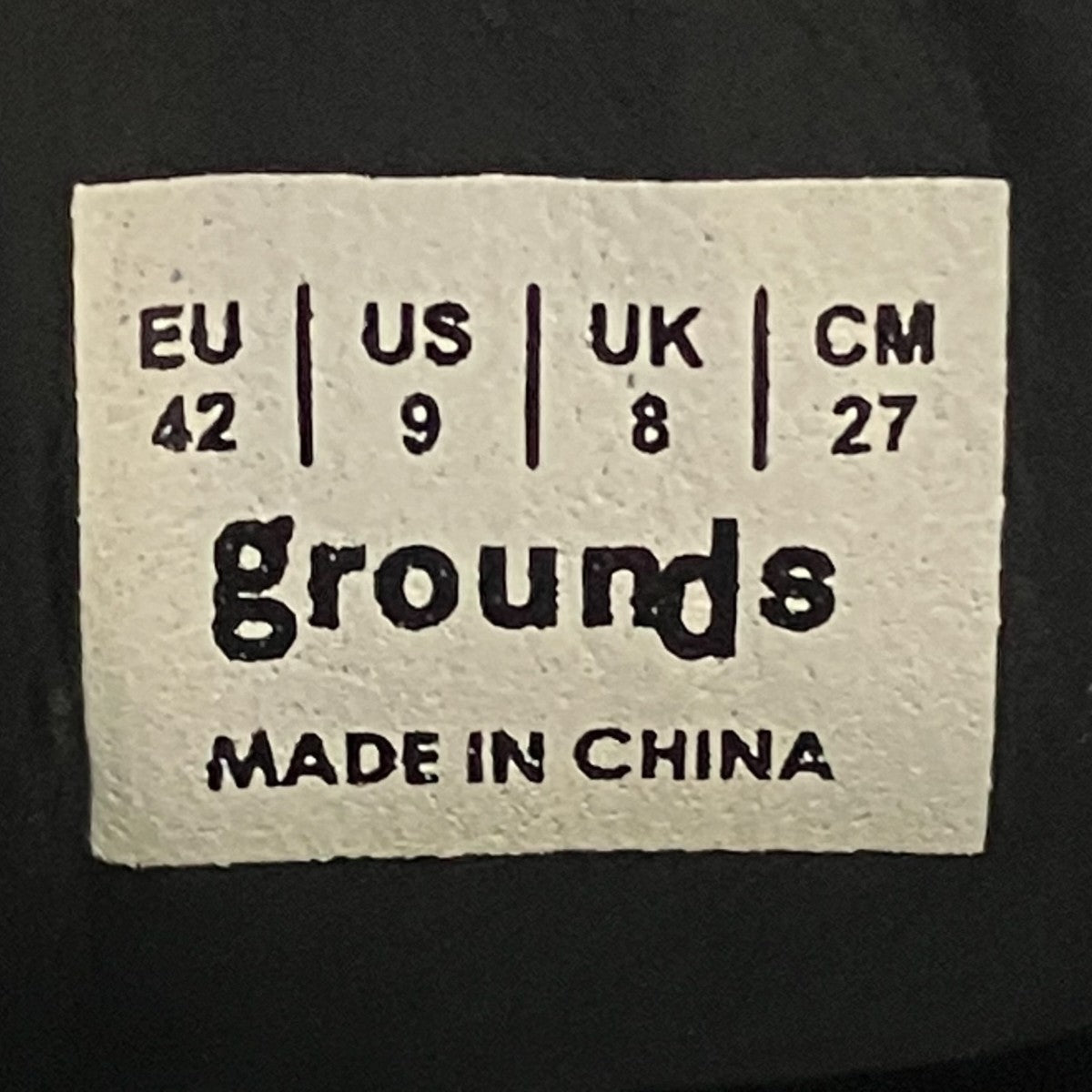 grounds JEWELRY WAFER厚底スニーカー1251 古着・中古-6枚目のアイテム画像