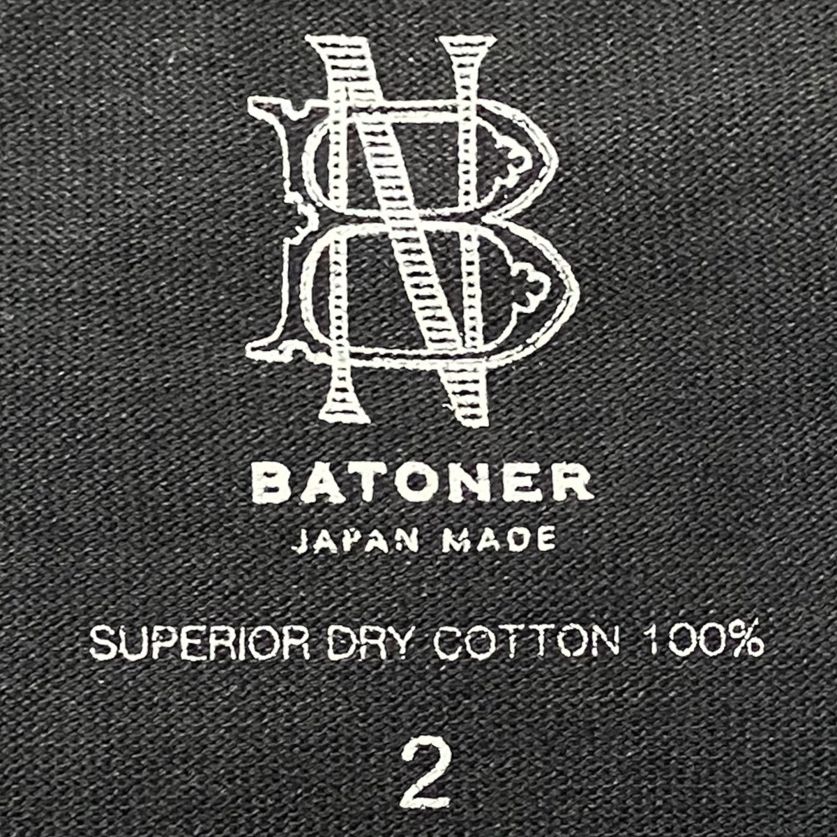 BATONER クルーネックＴシャツBN-23SM-046 古着・中古-8枚目のアイテム画像