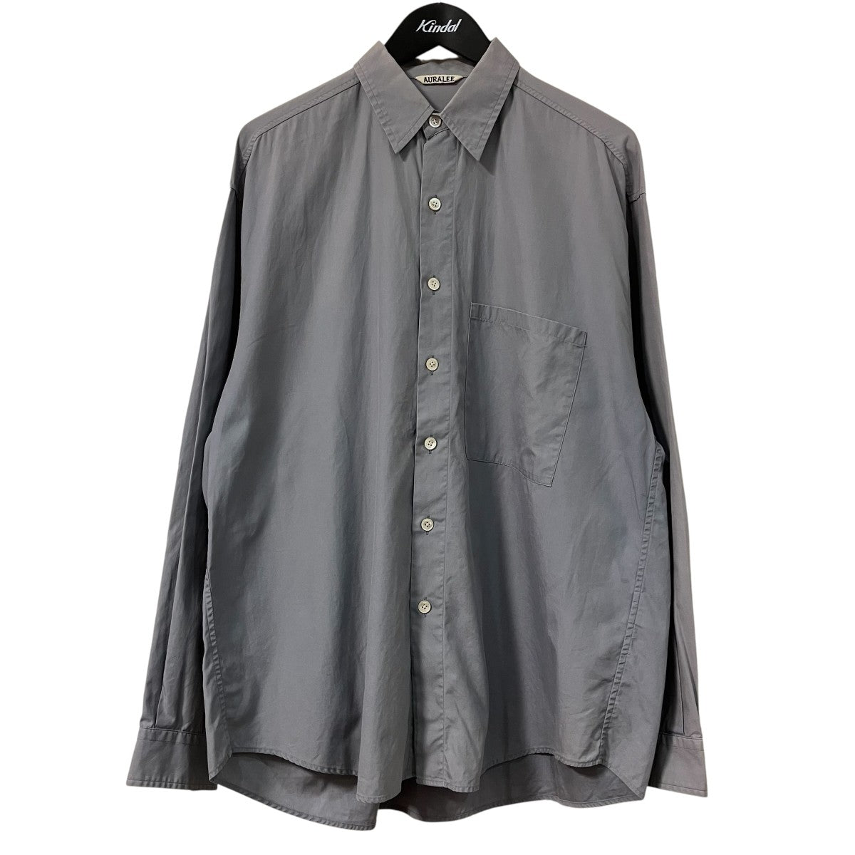 AURALEE 長袖シャツA20SS07TN 古着・中古-1枚目のアイテム画像