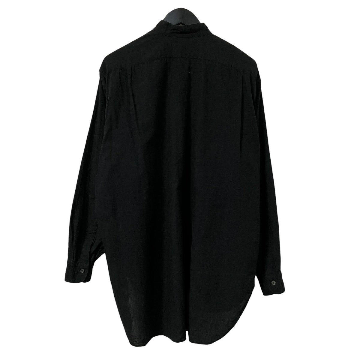 COMOLI(コモリ) バンドカラーシャツR01-02004 R01-02004 ブラック