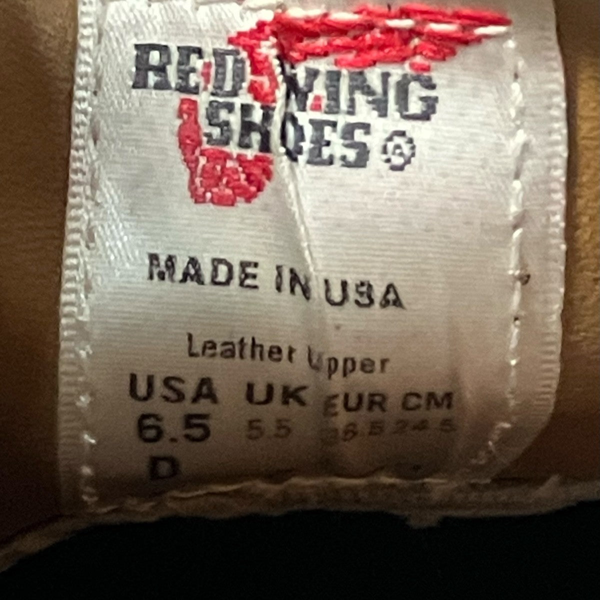 RED WING Postman Oxfordレザーシューズ 古着・中古-7枚目のアイテム画像