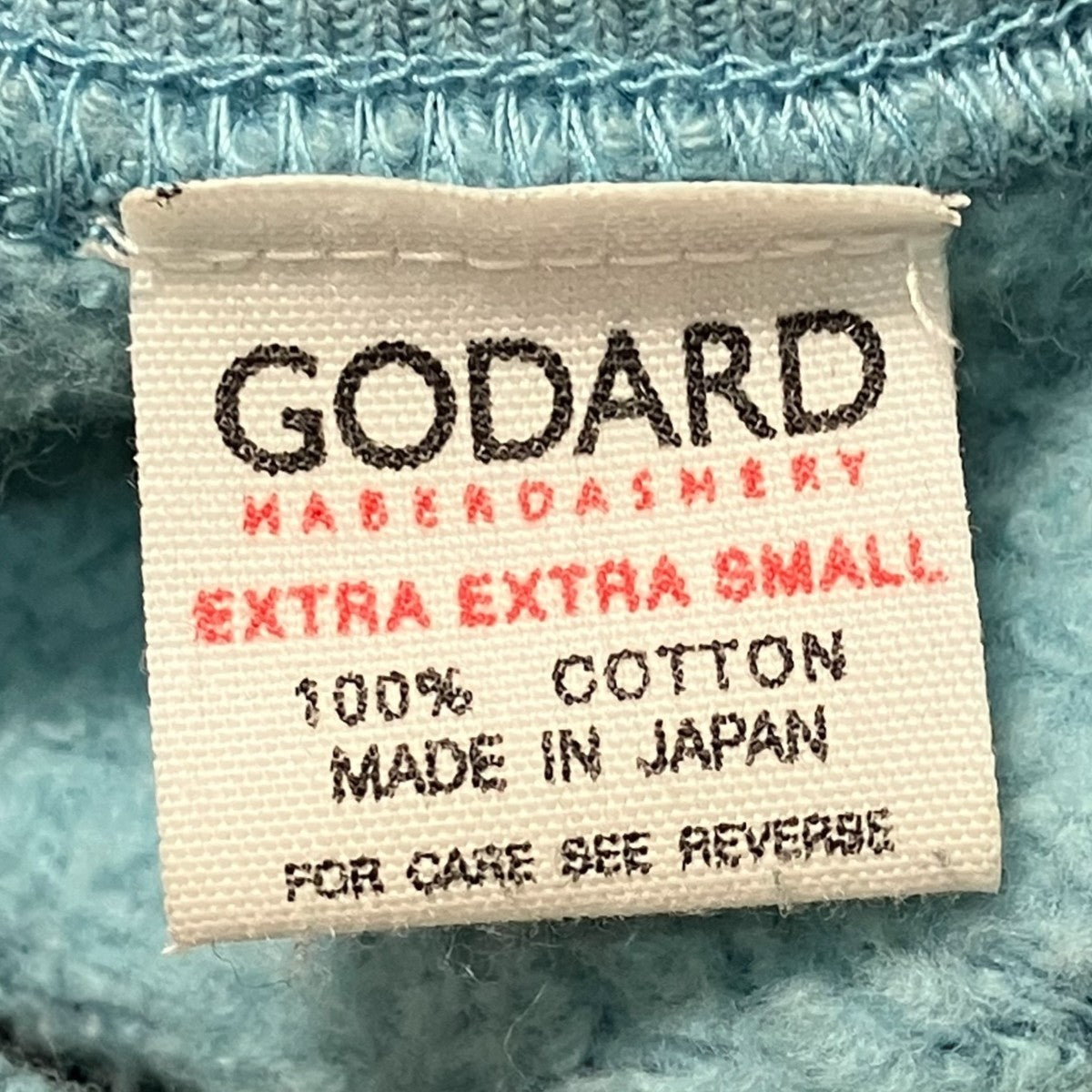 godard haberdashery JANE BIRKIN PRINTプリントラグランスウェット 古着・中古-8枚目のアイテム画像