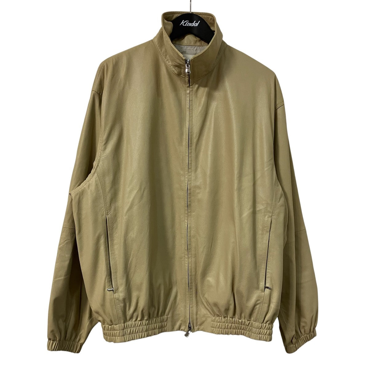 YOKE 25SSLEATHER TRAINING JACKETレザージャケットYK25SS0905B 古着・中古-1枚目のアイテム画像