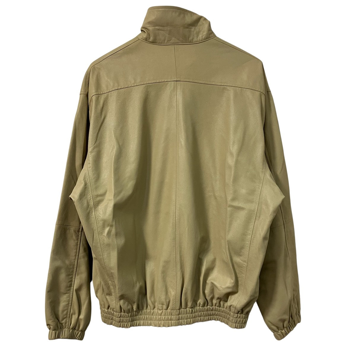 YOKE 25SSLEATHER TRAINING JACKETレザージャケットYK25SS0905B 古着・中古-2枚目のアイテム画像
