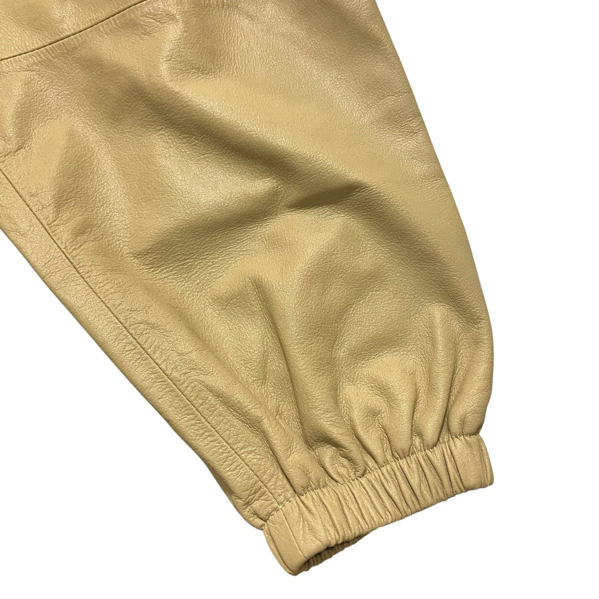 YOKE 25SSLEATHER TRAINING JACKETレザージャケットYK25SS0905B 古着・中古-4枚目のアイテム画像
