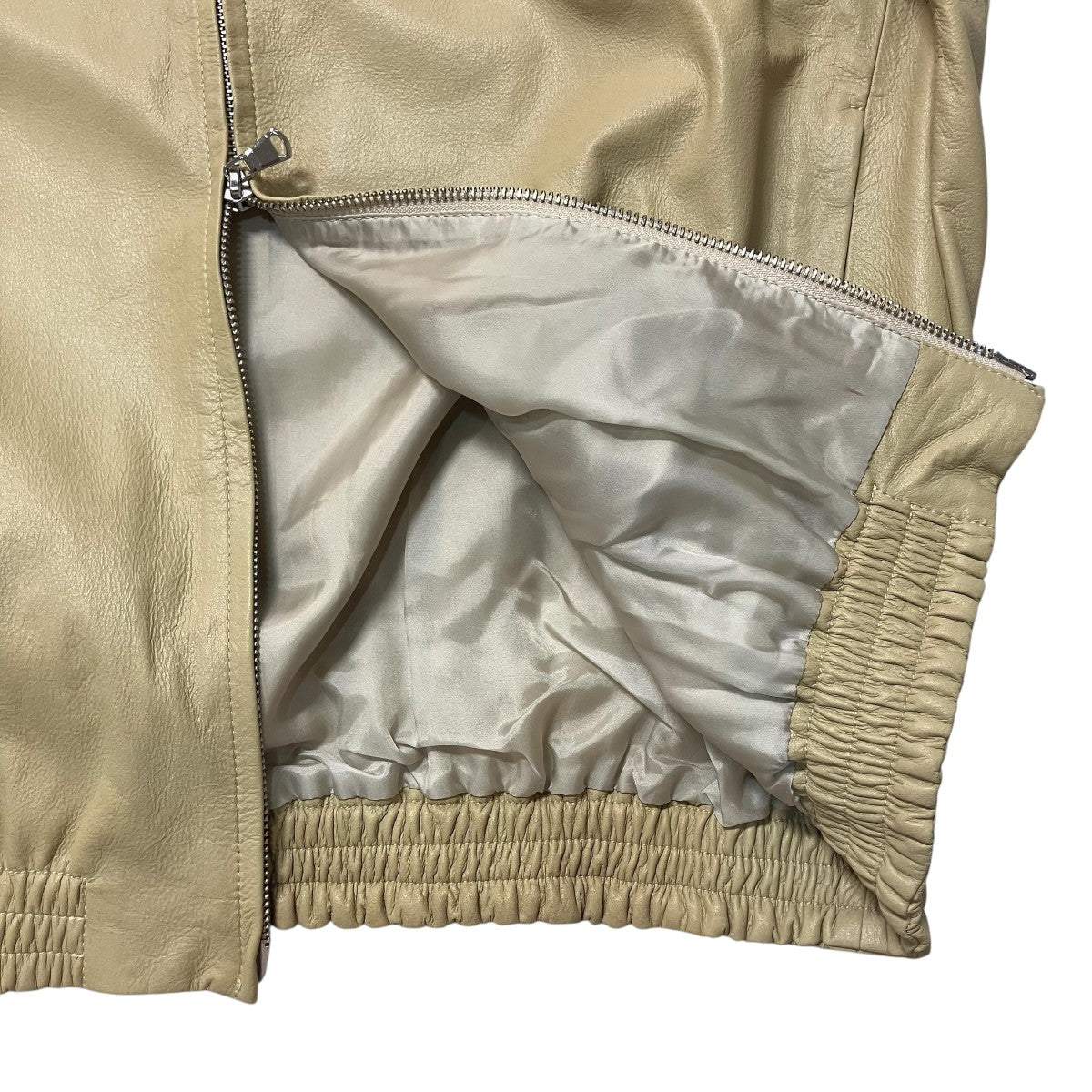 YOKE 25SSLEATHER TRAINING JACKETレザージャケットYK25SS0905B 古着・中古-6枚目のアイテム画像