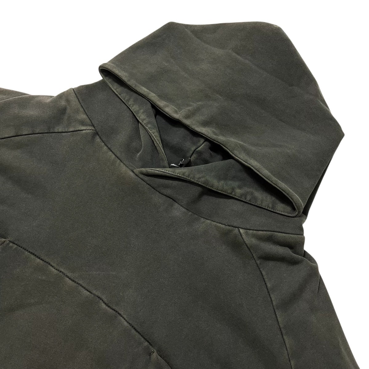 ENTIRE STUDIOS DOUBLE DOUBLE HOODラグランフーディES2367 古着・中古-3枚目のアイテム画像