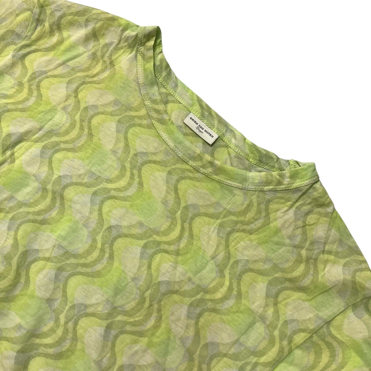 DRIES VAN NOTEN 総柄Ｔシャツ 古着・中古-3枚目のアイテム画像