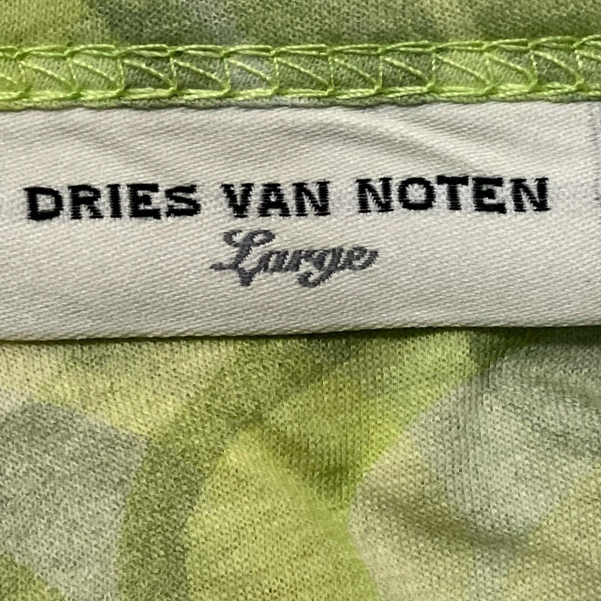 DRIES VAN NOTEN 総柄Ｔシャツ 古着・中古-7枚目のアイテム画像