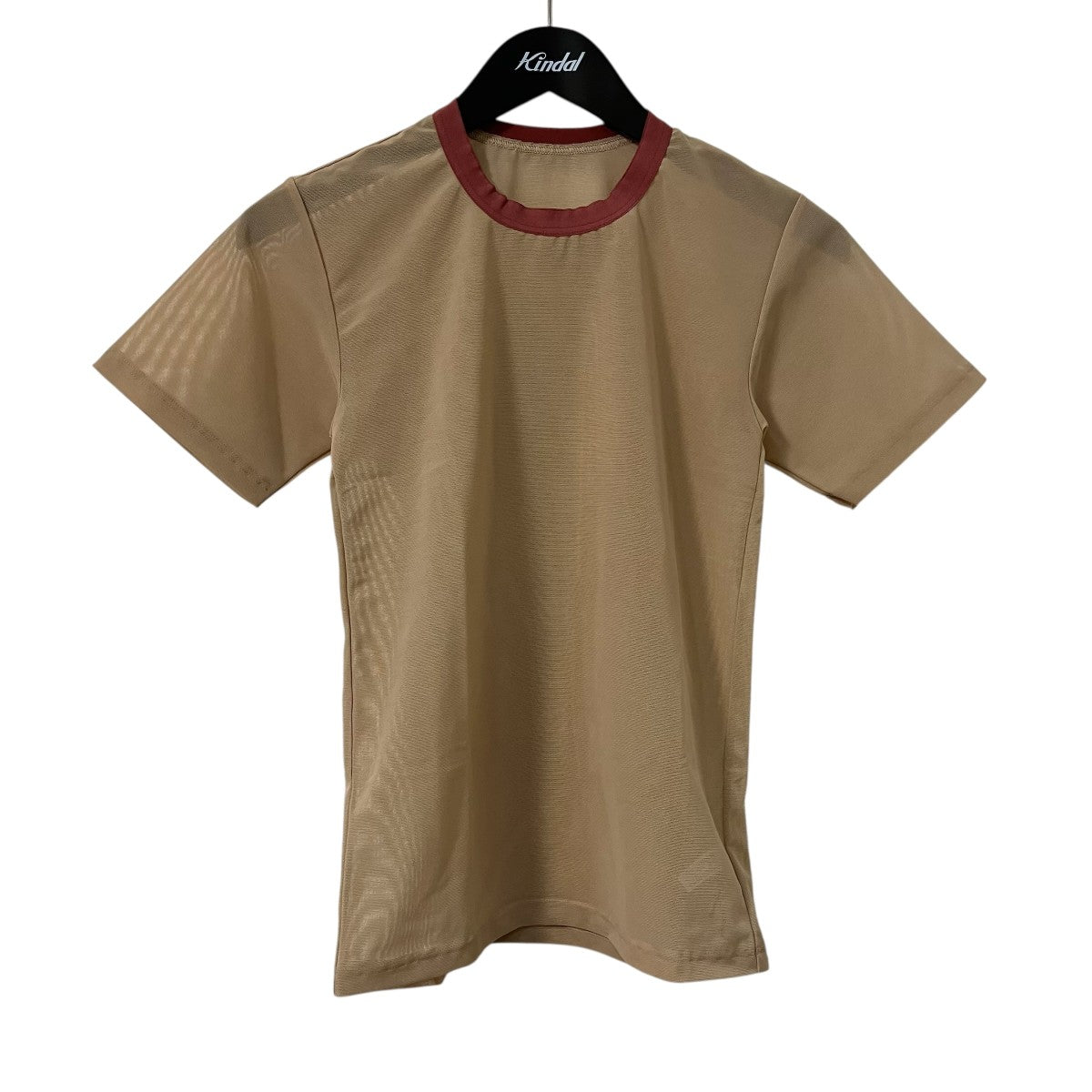 OVER NEATH クルーネックメッシュTシャツ92-03-42-03084 古着・中古-1枚目のアイテム画像