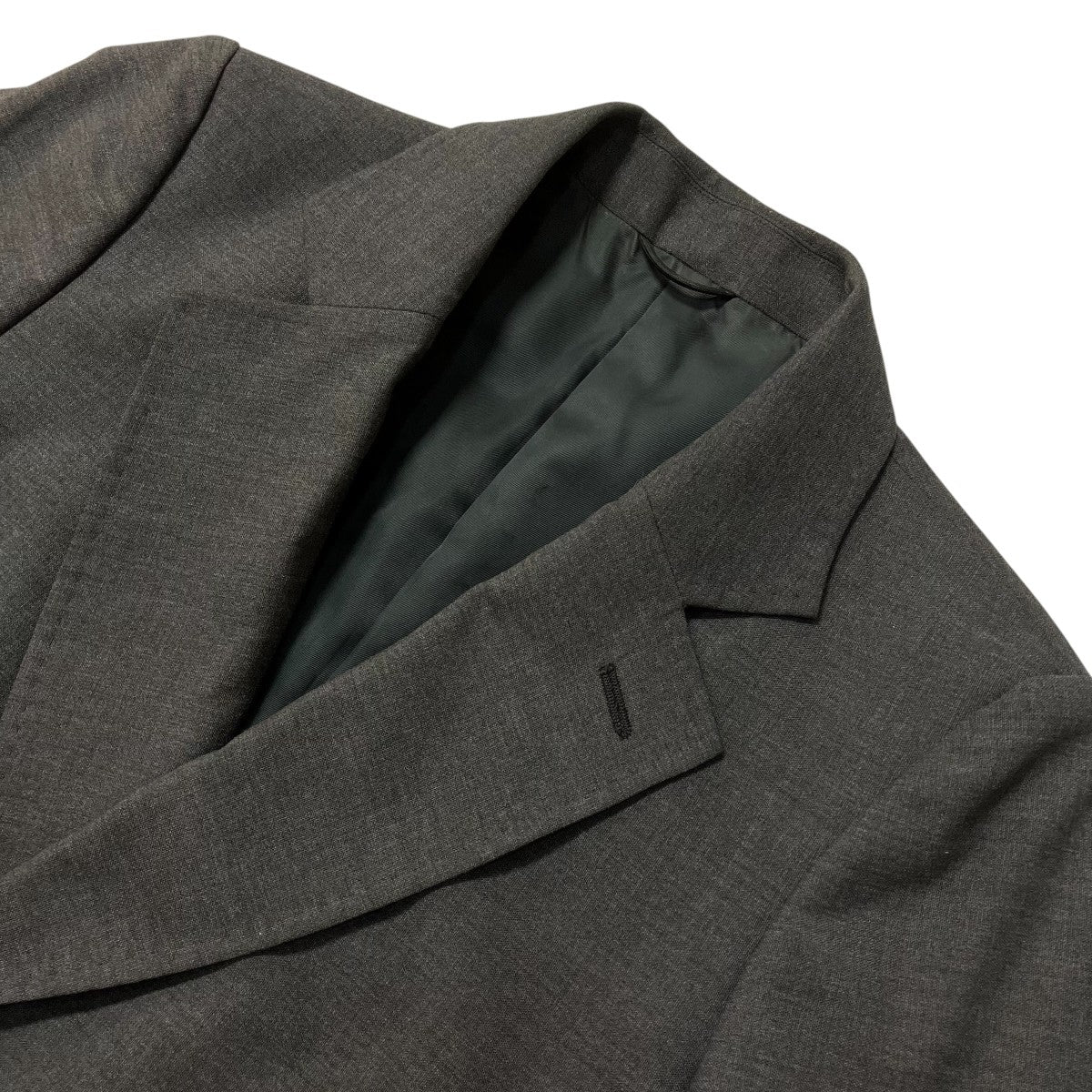 25SSWool short jacketバックワッペンテーラードジャケットTP251-FD243
