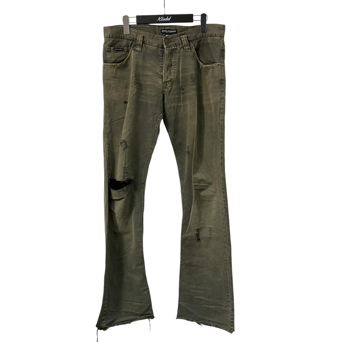DOLCE ＆ GABBANA 03SSフレアパンツ 古着・中古-1枚目のアイテム画像