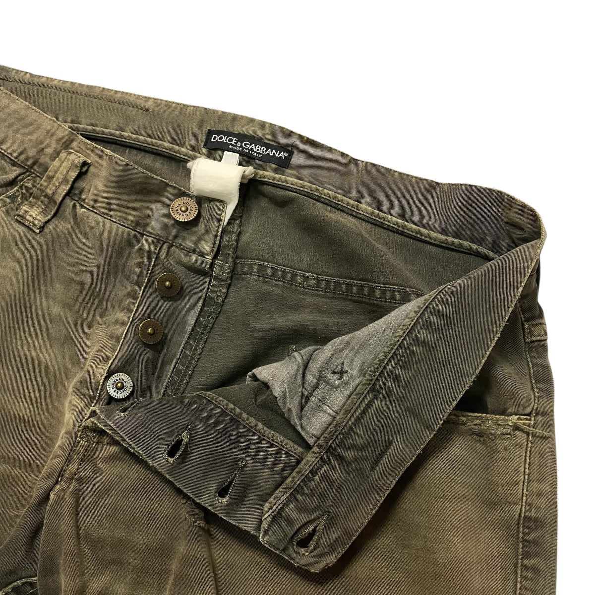 DOLCE ＆ GABBANA 03SSフレアパンツ 古着・中古-3枚目のアイテム画像