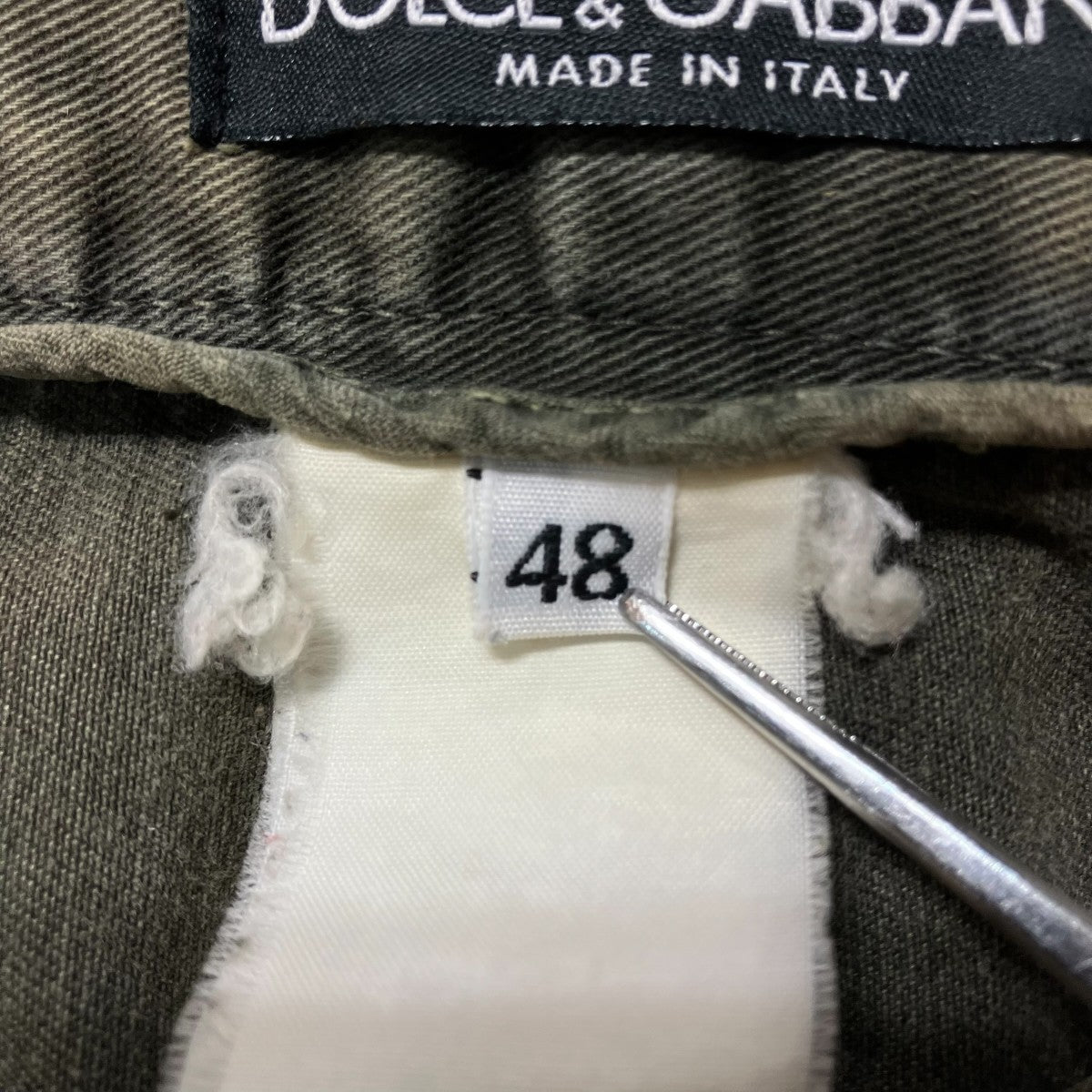 DOLCE ＆ GABBANA 03SSフレアパンツ 古着・中古-8枚目のアイテム画像
