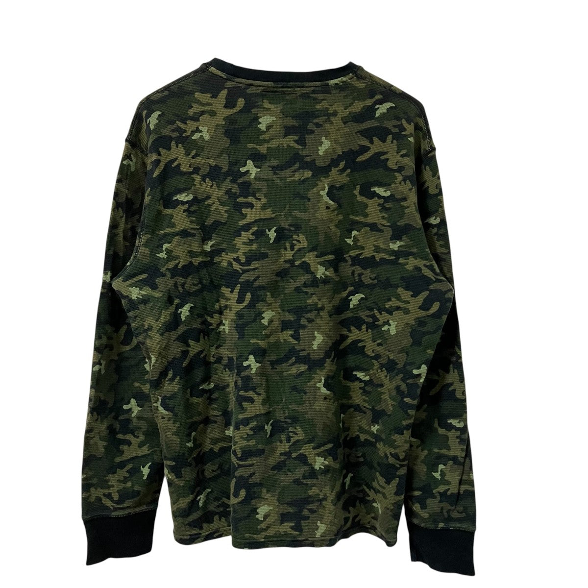 POLO RALPH LAUREN カモ柄ワッフルカットソー 古着・中古-2枚目のアイテム画像