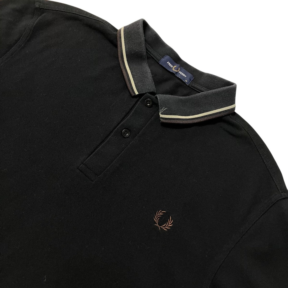 FRED PERRY ポロシャツM3600/V34/1950/421 古着・中古-3枚目のアイテム画像