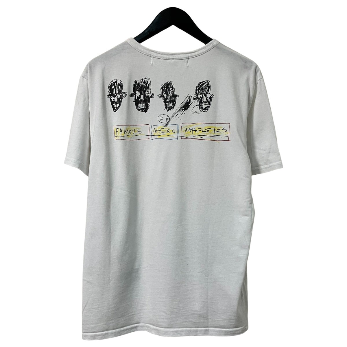 BasquiatプリントTシャツ