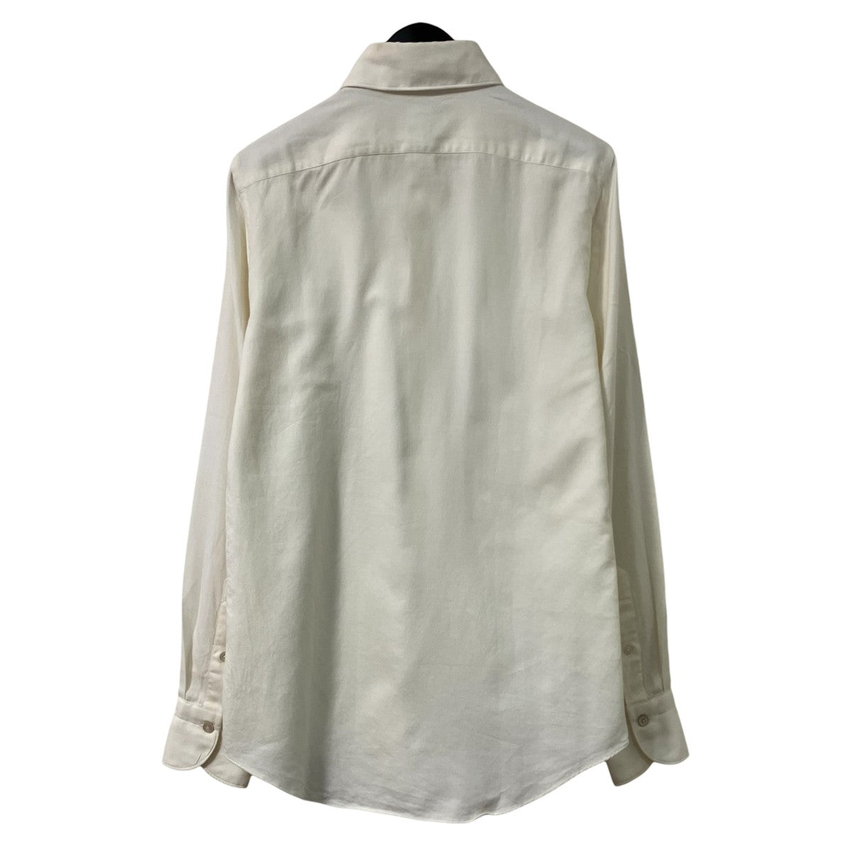 イタリア製 カシミヤ混長袖シャツ