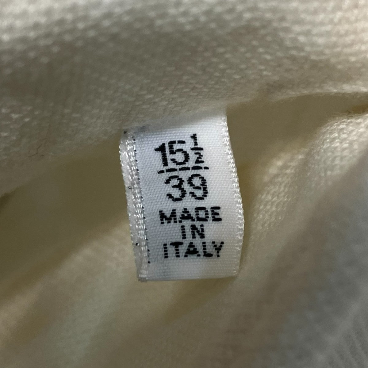 イタリア製 カシミヤ混長袖シャツ