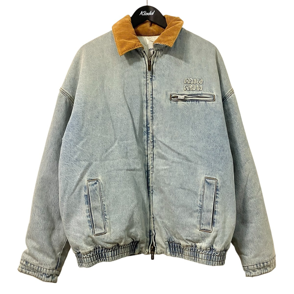 MIU MIU デニムジャケットGWB211 S000 15Q1 古着・中古-1枚目のアイテム画像