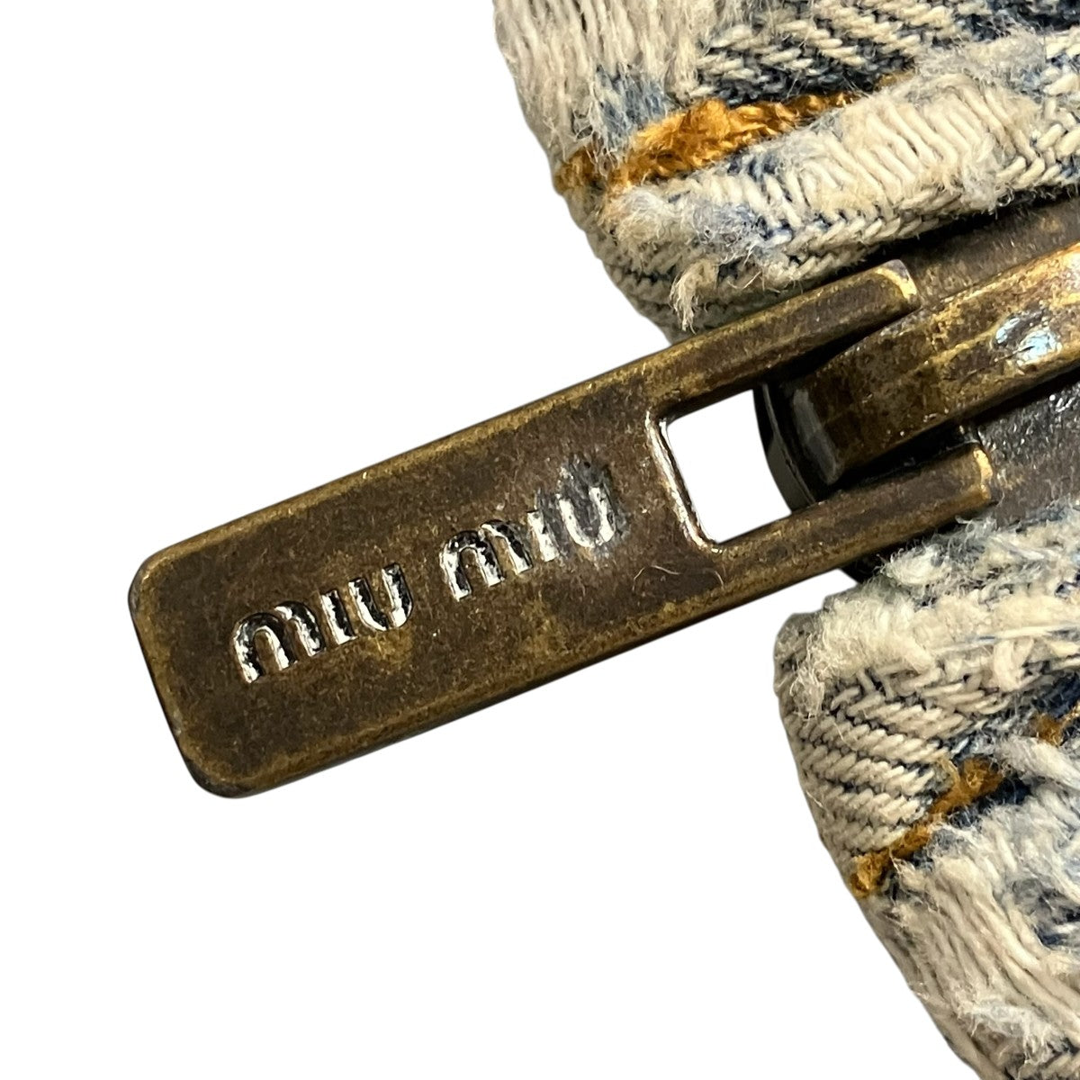 MIU MIU デニムジャケットGWB211 S000 15Q1 古着・中古-7枚目のアイテム画像
