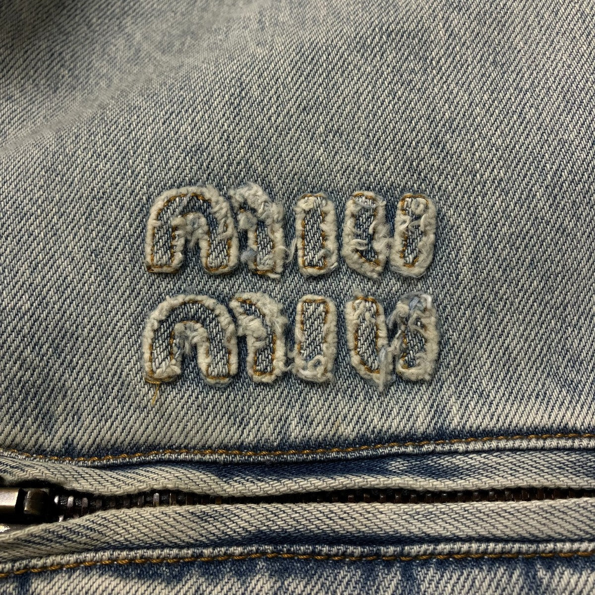 MIU MIU デニムジャケットGWB211 S000 15Q1 古着・中古-8枚目のアイテム画像
