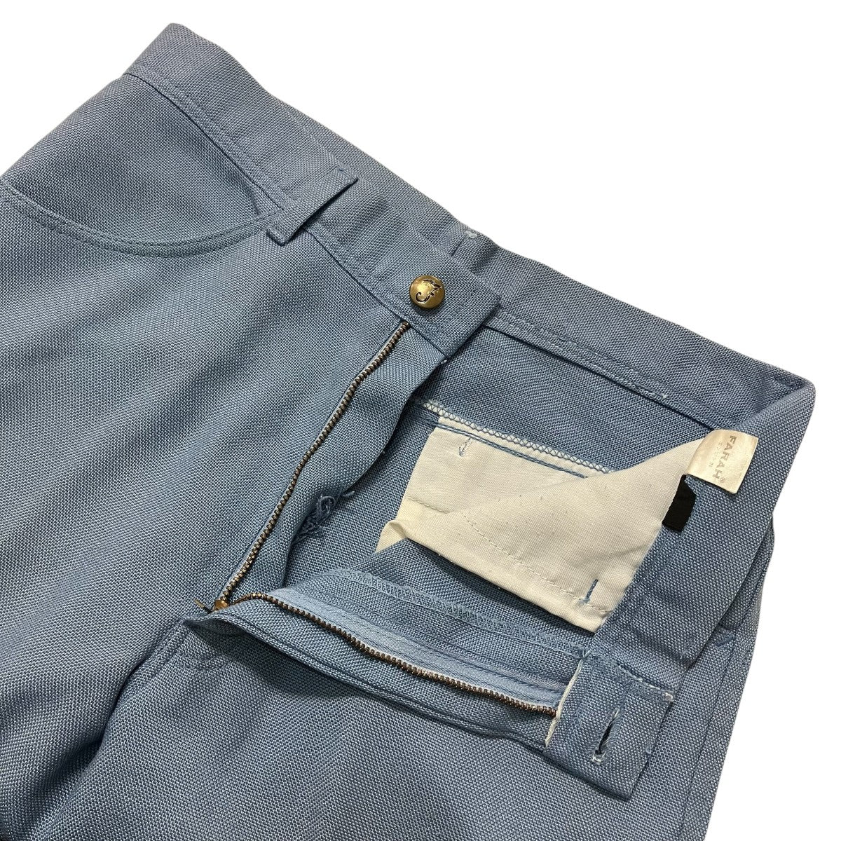 70s 香港製ストレートパンツ