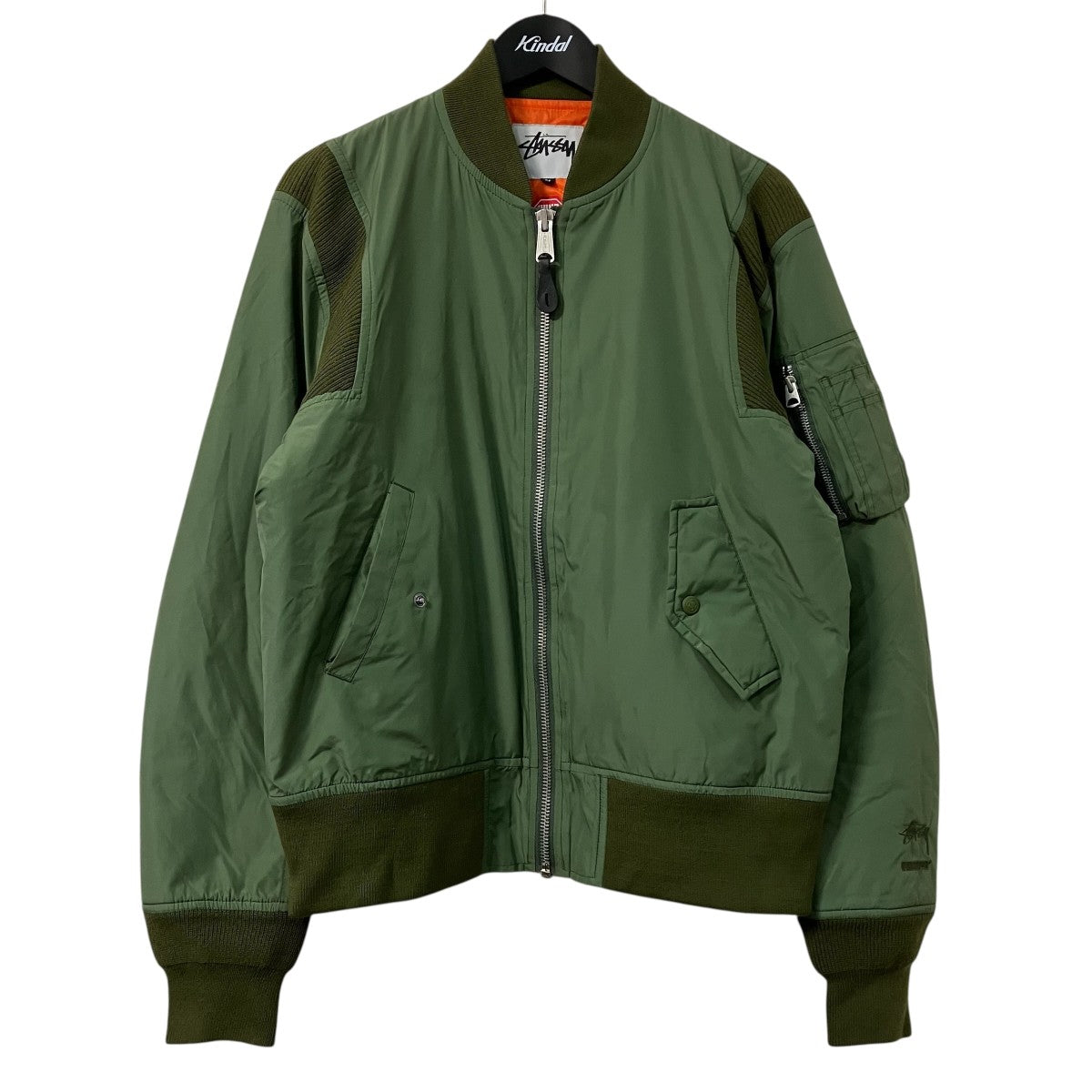 stussy フライトジャケット 古着・中古-1枚目のアイテム画像