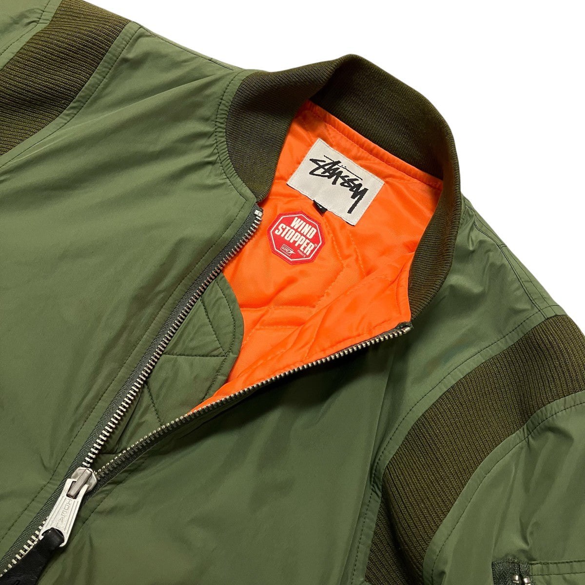 stussy フライトジャケット 古着・中古-3枚目のアイテム画像