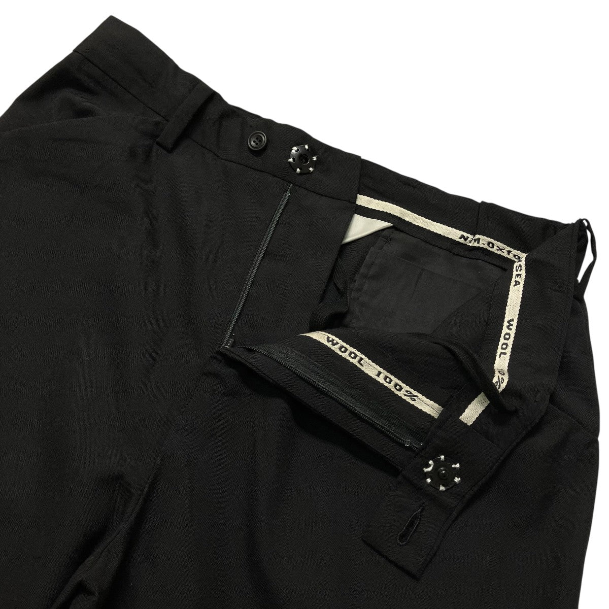 N．M OXFORD ROYAL w 耳 STRAIGHT PANTSストレートパンツSUNSEA2740