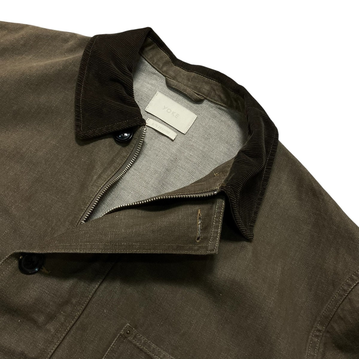25AWDenim Coverall Half CoatカバーオールYK25FW01065C