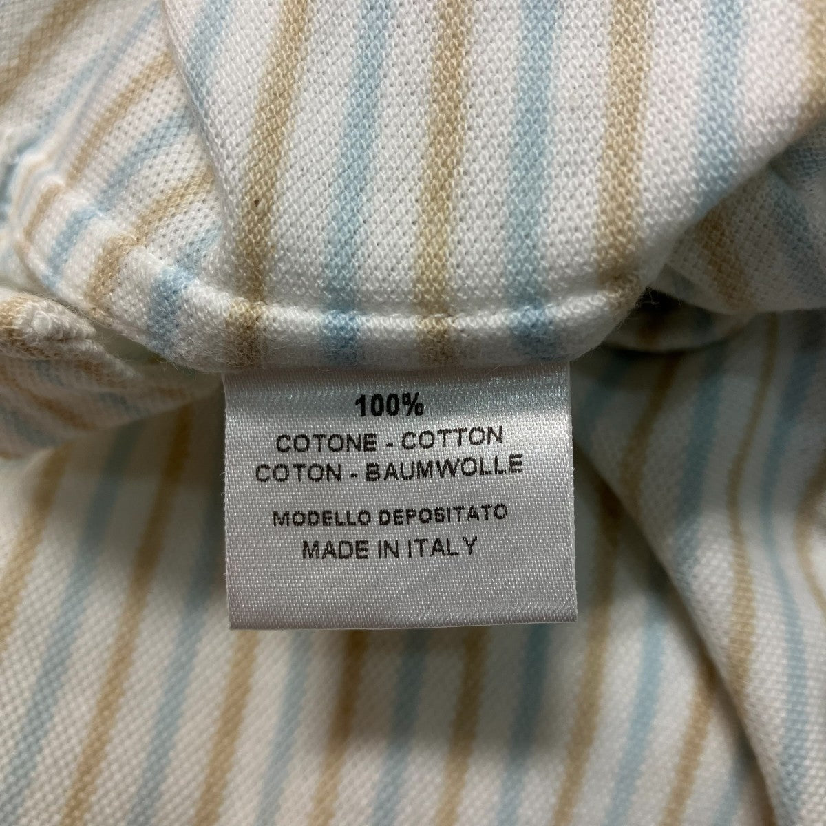 イタリア製半袖ポロシャツ