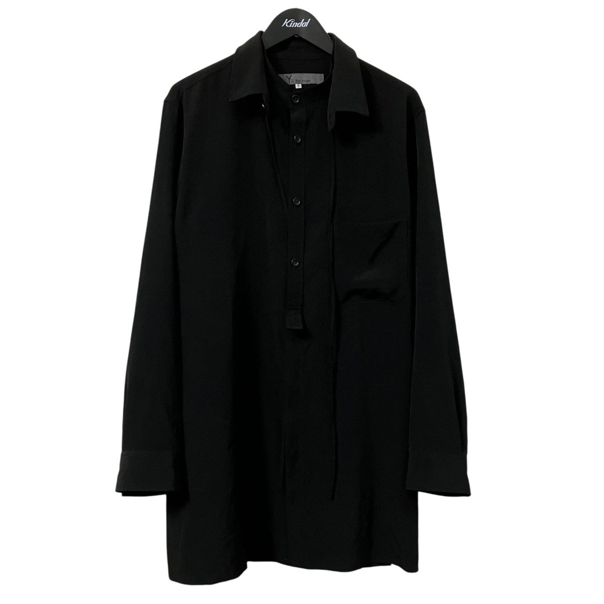 26SSTA TUXEDO TIE-STRING SPARE COLLAR SHIRT長袖シャツMK-B33-501