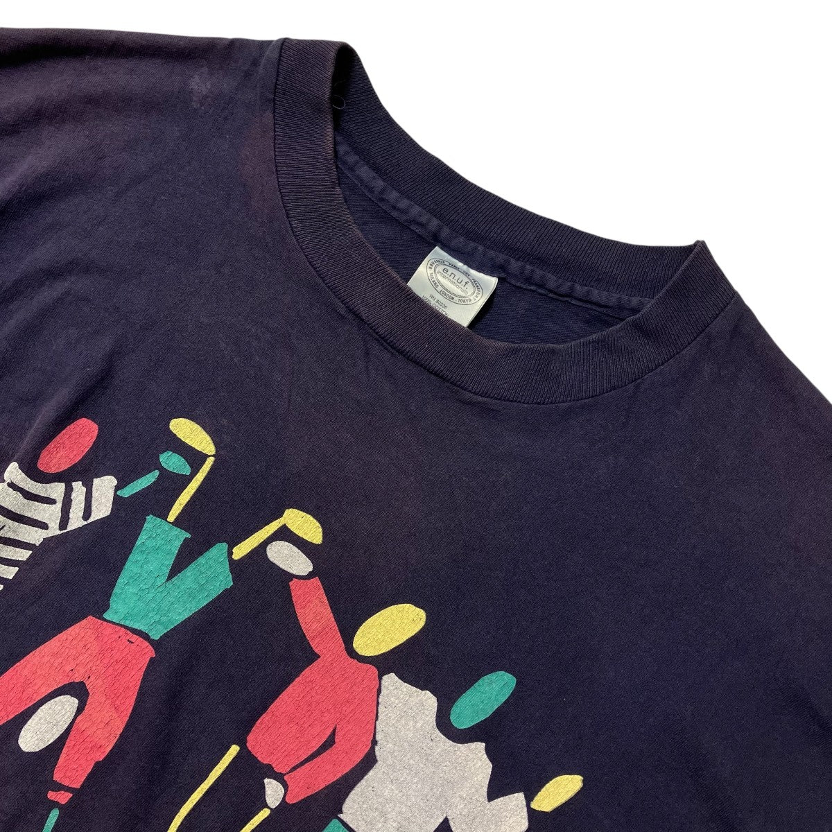 80-90s made in usaフロントプリントTシャツ