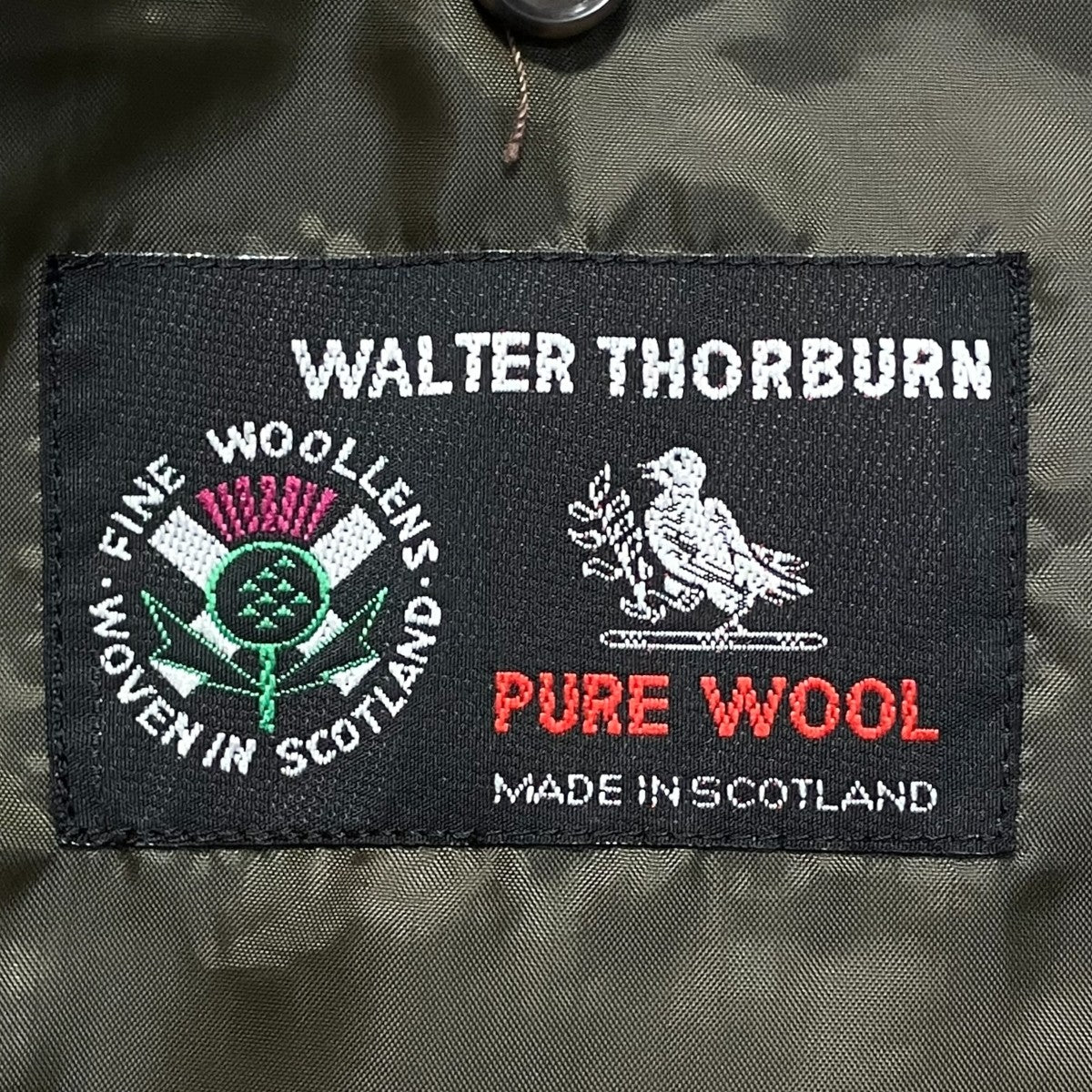 MADE IN SCOTLANDウールテ―ラードジャケット