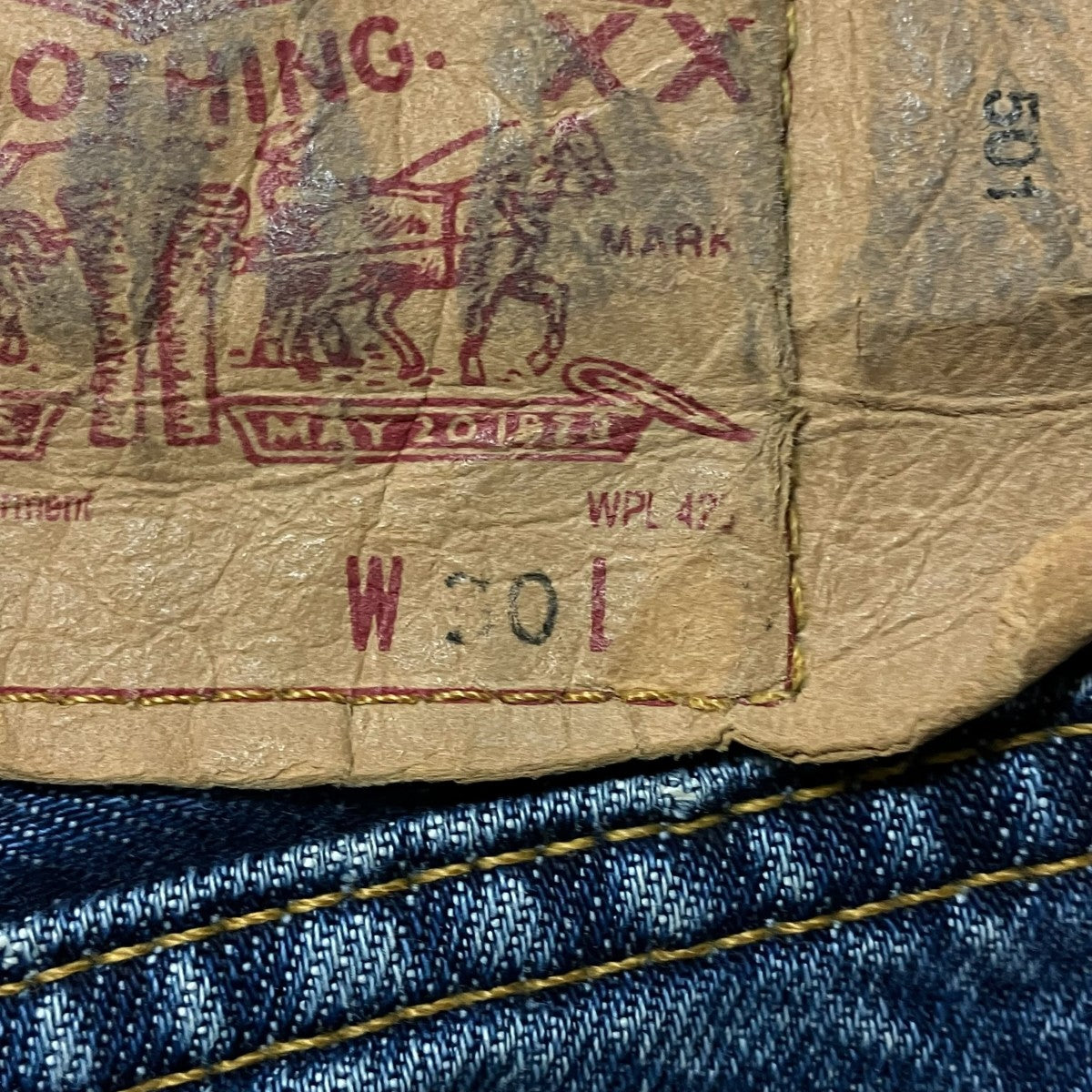 00S 501 EURO LEVISデニムパンツ