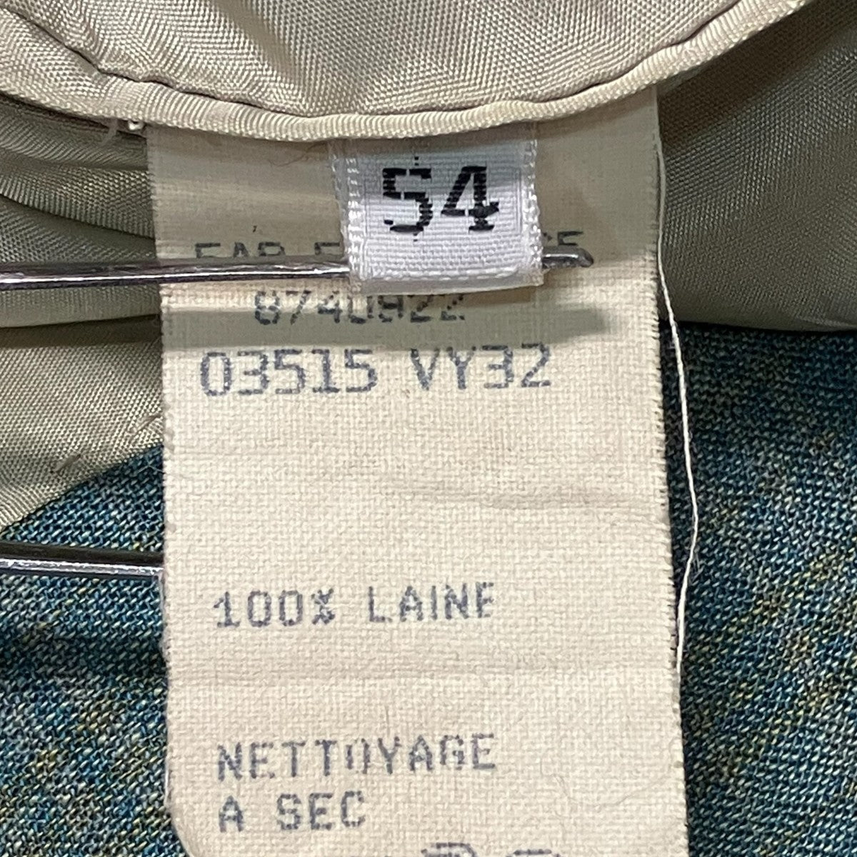 80s MADE IN FRANCEテーラードジャケット