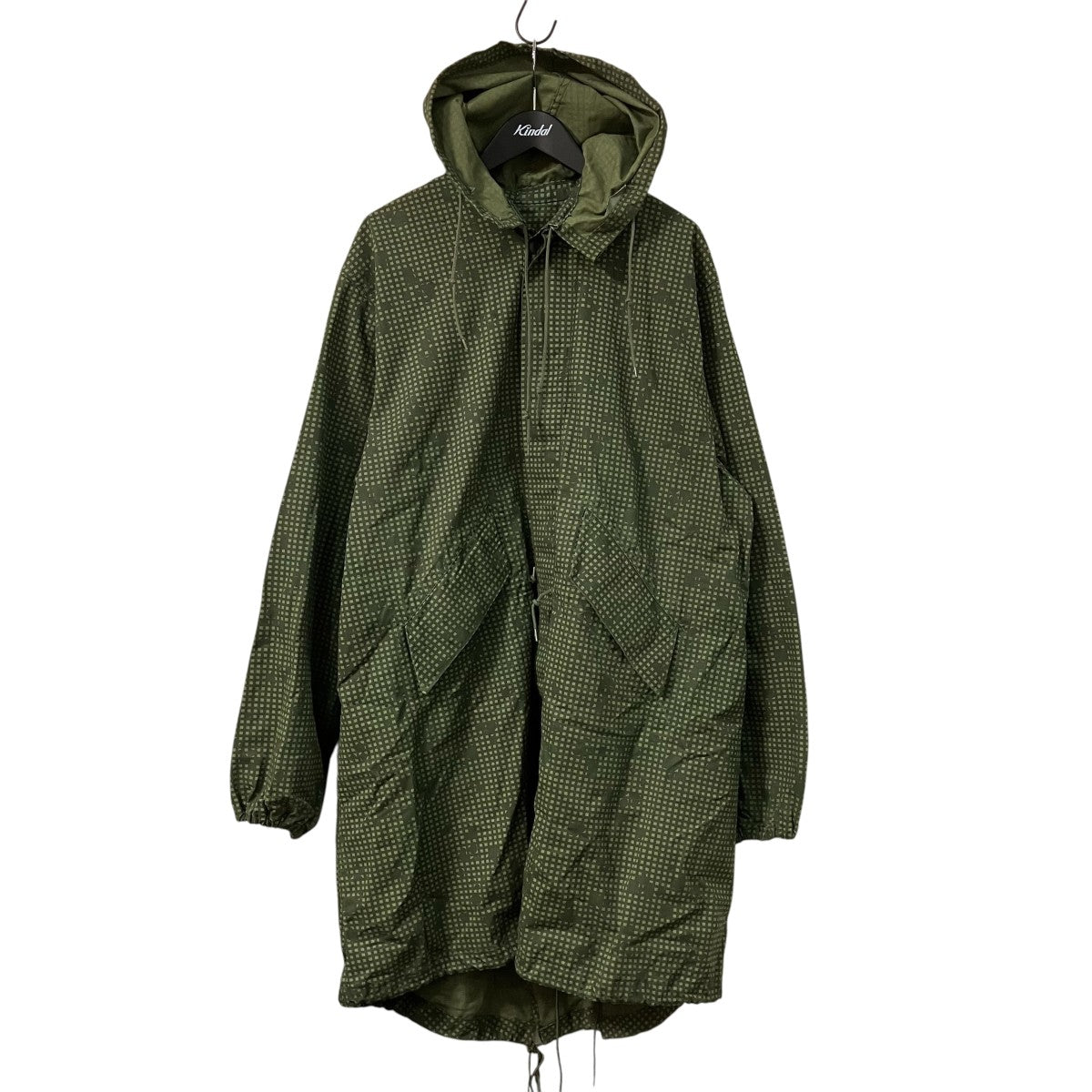 80s night desert camo fishtail hoodieミリタリーコート