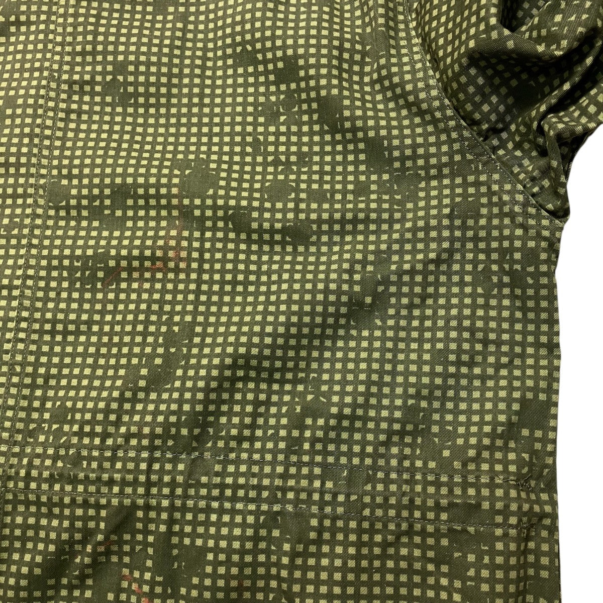 80s night desert camo fishtail hoodieミリタリーコート