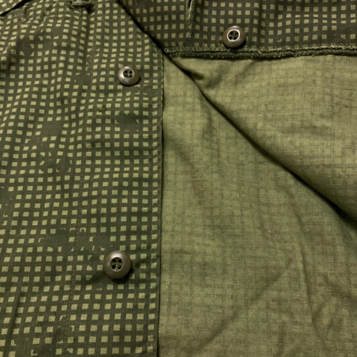 80s night desert camo fishtail hoodieミリタリーコート