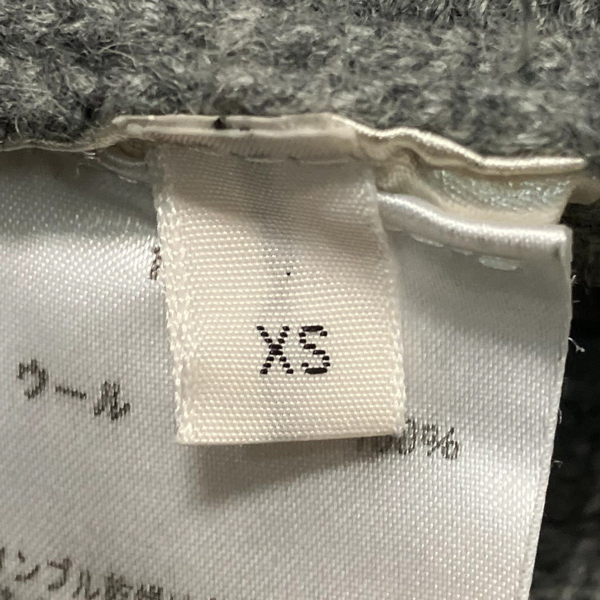 クルーネックロングニット19X153