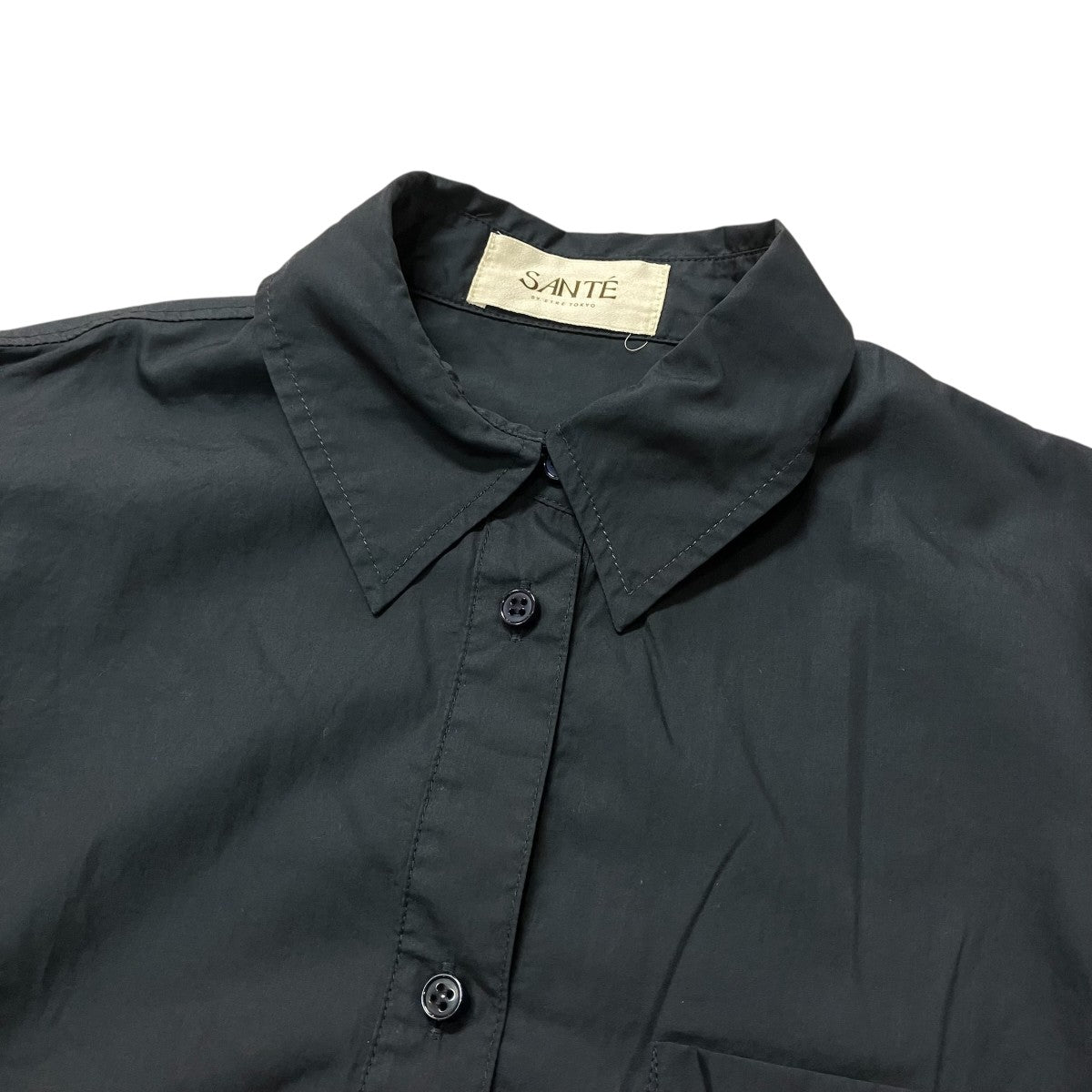 SANTE バックスリットシャツ長袖シャツ1225110048 0