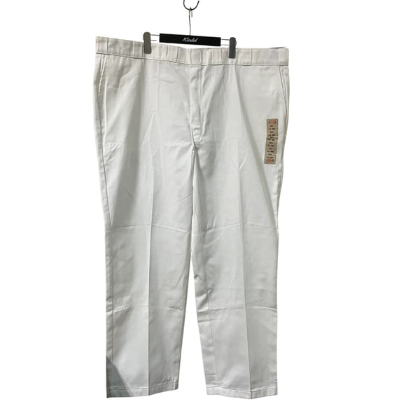 Dickies ホワイト ワークパンツ Dickies(ディッキーズ) デッドストックワークパンツ ホワイト サイズ