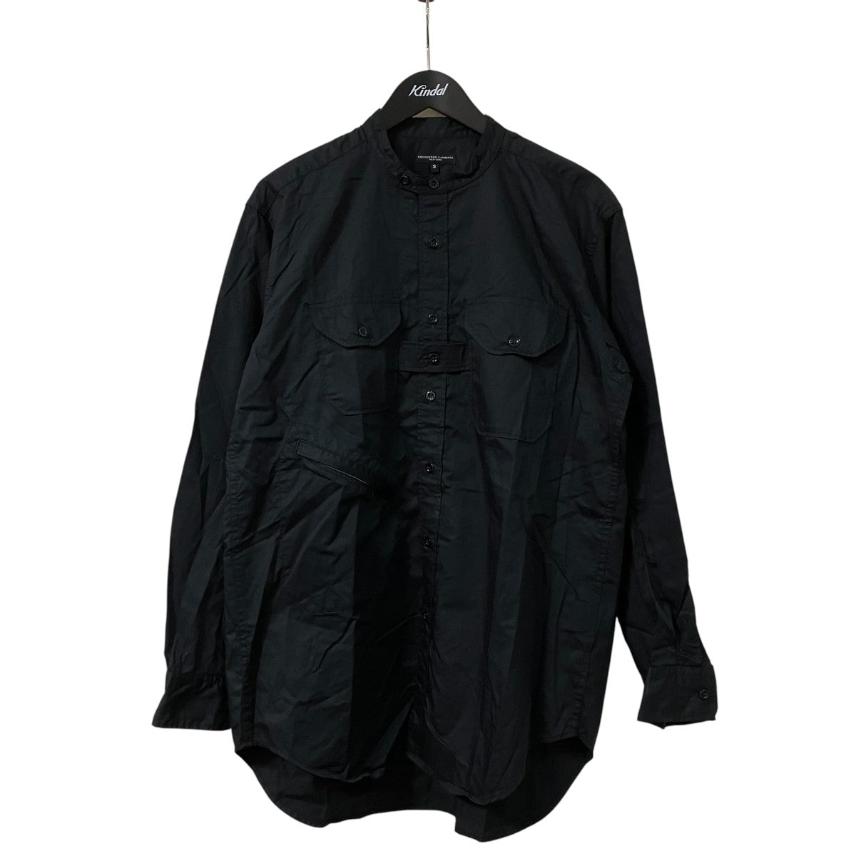Banded Collar Shirt長袖シャツ