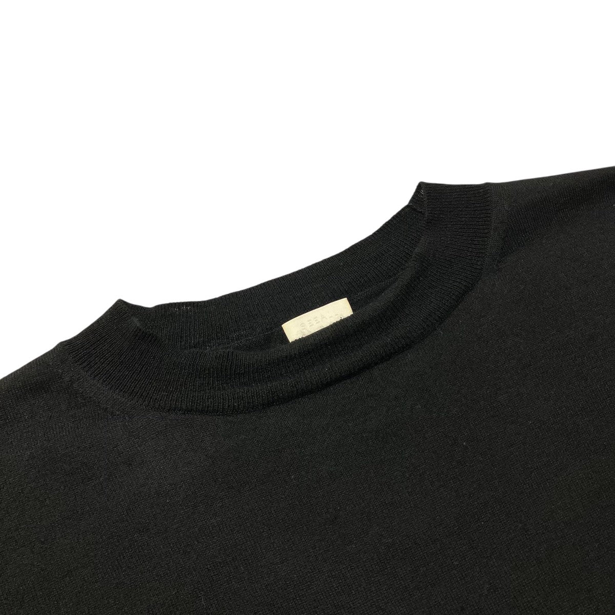 シルクカシミヤ半袖ニットSAU43 KJ683