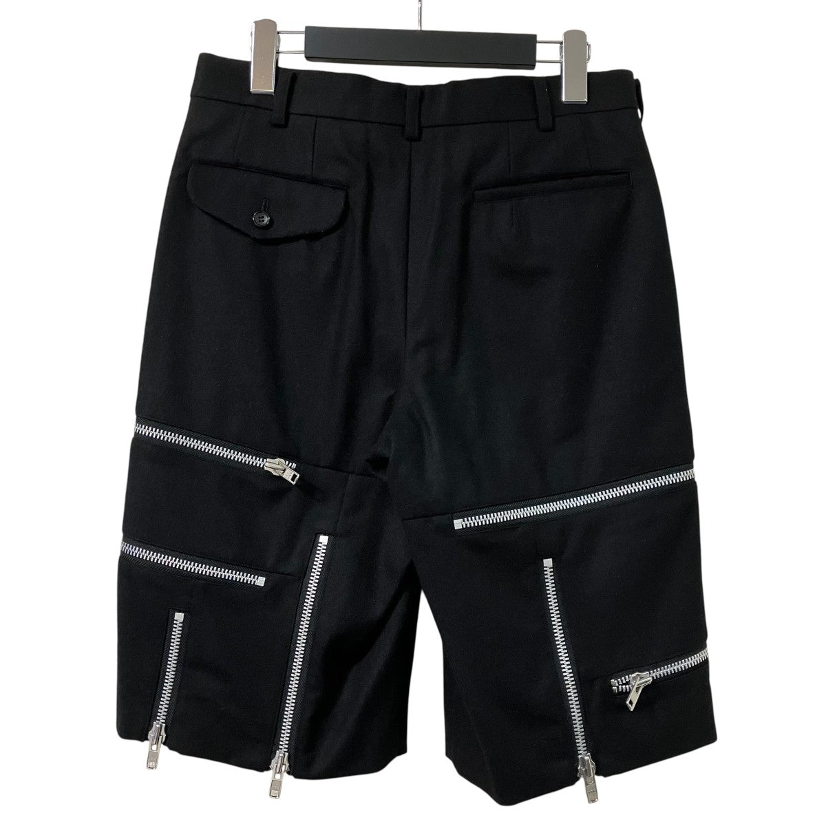 コムデギャルソンオムプリュス PN-P082 ウールハーフパンツ XS COMME des GARCONS HOMME PLUS(コムデギャルソンオムプリュス) ハーフ